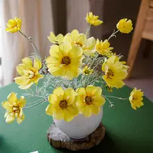 北欧風デザインのボヘミアンスタイルの造花【波斯菊の花束・写真撮影用】