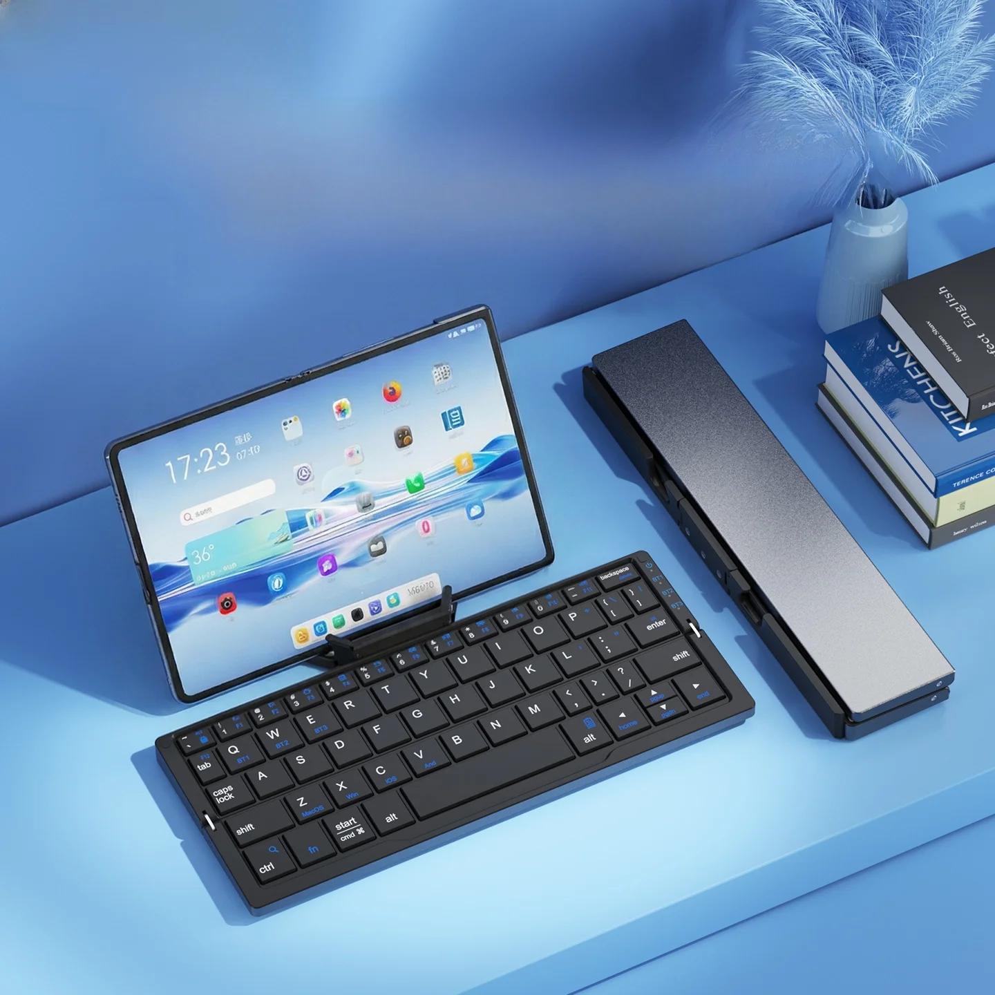 タッチパネルキーボードを選ぶべきタイミングは？B．O．Wの折りたたみ式Bluetoothキーボードが解決するリアルな悩み
