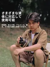 蚊除けスプレーボトル アウトドアキャンプ 携帯用 詰め替えボトル タクティカルスタイル ブラック 旅行用