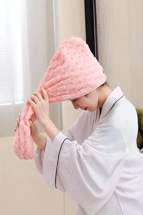 吸水速乾ヘアタオル【厚手・ワンピースタイプ・女性用】