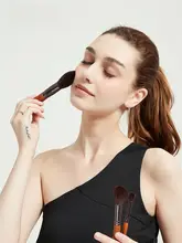 動物毛メイクブラシ【ポータブル・全9種】（セットアップ対応）