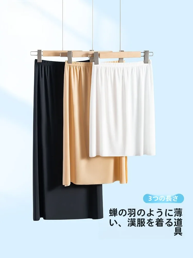透け防止のミディアムレングス裏地付きスカート：夏用の高機能な透け防止設計を徹底解説