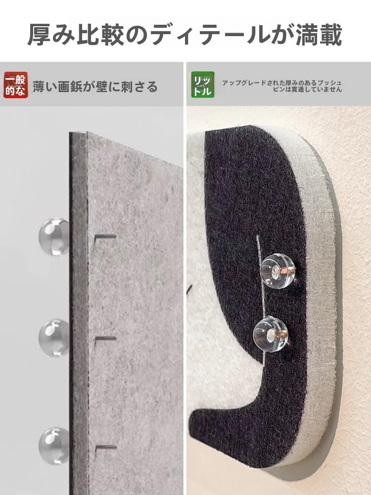 穴あけ不要のウールボード壁貼り用：玄関や収納に最適な動物毛毡板の実用性と使い方