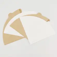 ドリップ式フィルター用コーヒーフィルター【扇形・掛け式・円錐型】