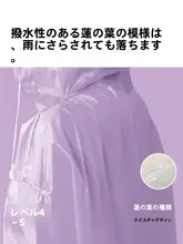 umay 防水ロングレインコート【厚手・使い捨て・男女兼用・アウトドア用】