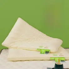 快適な睡眠をサポート！大豆低枕【子供用・首を支えるデザイン・四季対応】