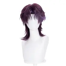 恋与深空のコスプレ用ウルフテールウィッグ【極上の柔らかさ・38CM】