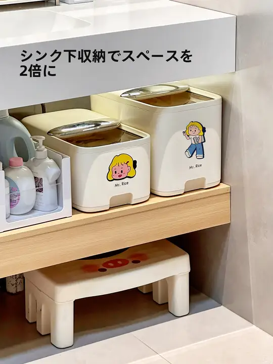 防湿収納ボックス【生理用ナプキン用・バスルーム・トイレ周り整理】