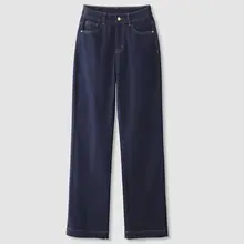 高品質な春夏用 デニムパンツ【スリムフィット・ストレートレッグ・大きいサイズ対応】