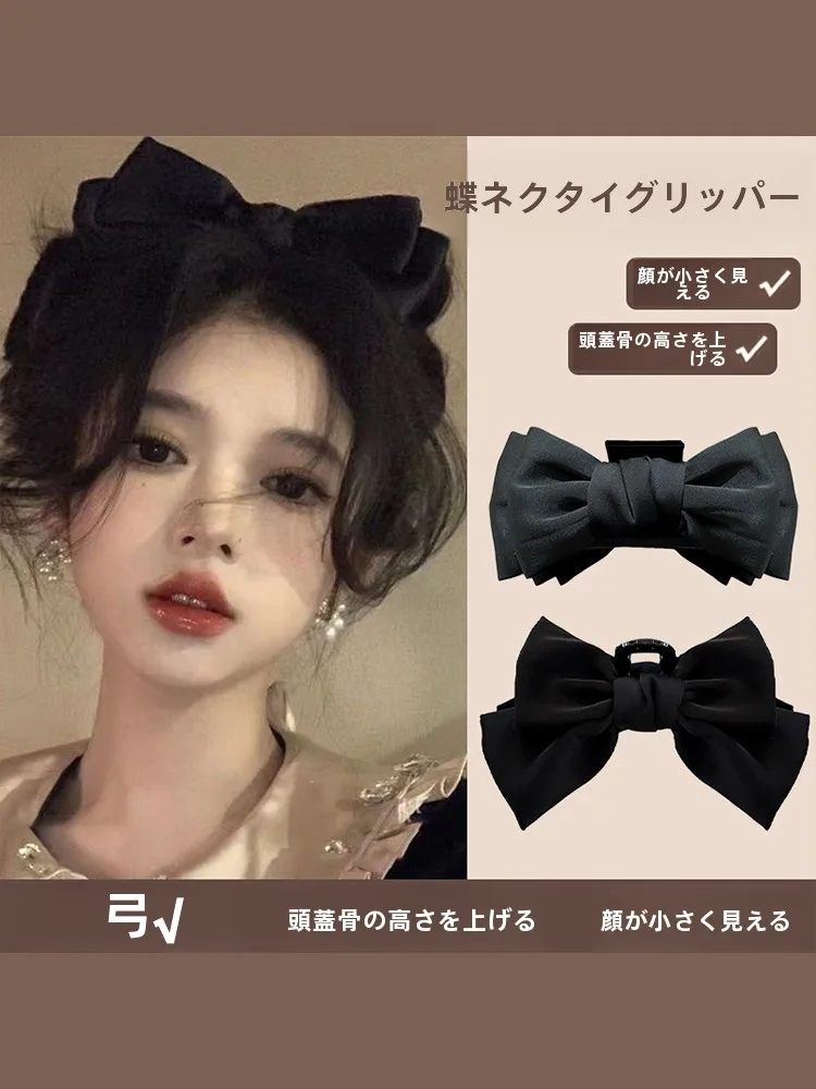 リボンデザインのヘアクリップ：水中玉の後頭部用女性向けモデルが解決するヘアマネージメント課題