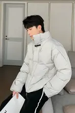 冬用高級感ある厚手コットンジャケット【メンズ・ストリートファッション・カップル向け】