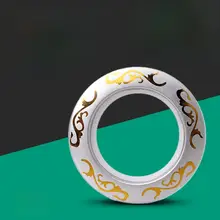 ローマンシェード用 窓カーテンリング【取り付け穴不要・防音リング・金箔仕上げ】