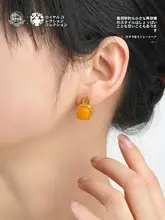 布達拉宮デザインの耳飾り【シンプルな指輪・女性向け・贈り物に最適】
