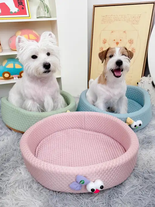 夏用ペットクッション【涼感マット・可愛いデザイン・小型犬・猫用】