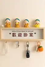 玄関用キー収納オブジェ【創意デザイン・靴箱用・インテリア装飾】