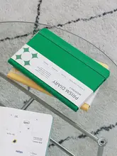 ビジネス用ハードカバー付きバンドノート【A5サイズ・万年カレンダー・月間プランナー】
