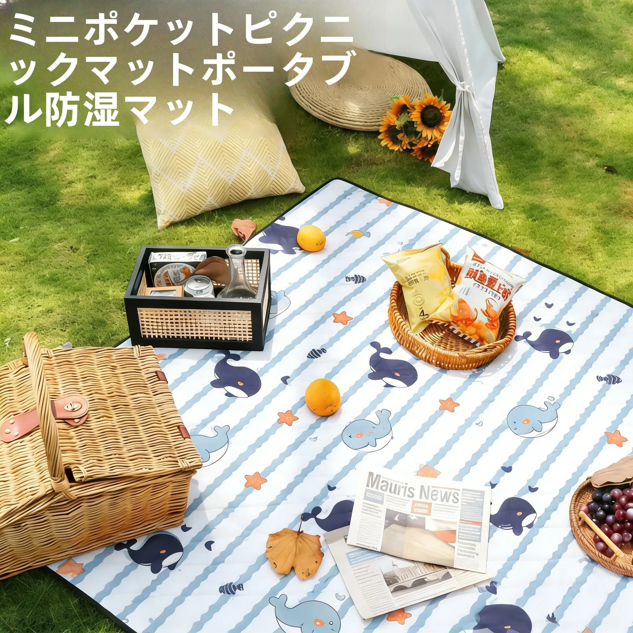 防潮機能付きミニピクニックマットの実用性とシーン別選定ガイド