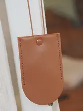 眼鏡用ストラップ【レザー製・長め・男女兼用・秋冬用】