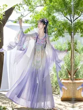 女性用漢服【日常着用・春夏用・薄手・改良デザイン】（セットアップ対応）