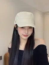 おしゃれなデザイン！レトロ風のキャスケット【春夏用・小顔効果】