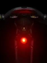 West Biking 自転車用テールライト【点滅機能・高輝度警告灯・夜間走行用】