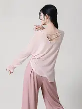 ダンス用ルーズなモダンダンス練習着【日常トレーニング・ブラック・スリム効果】