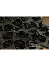 多柄デザインのシルクフラワープリント生地【高級感あるチャイナドレス用】