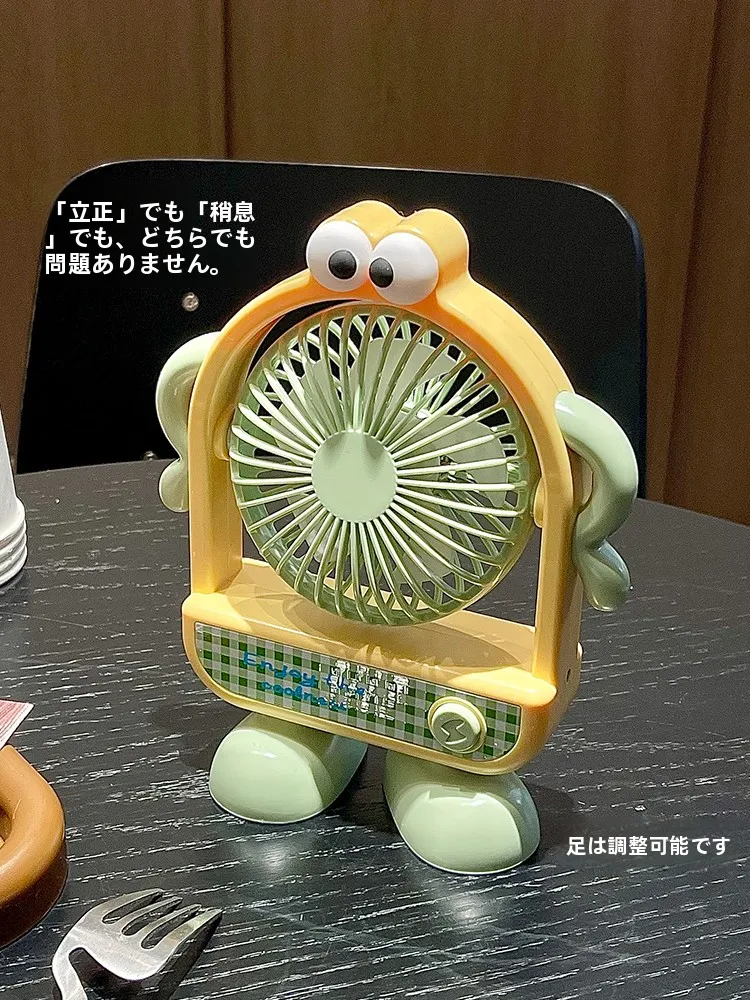デスクトップミニファン JJ5667：静音・USB充電タイプのオフィス向け冷却ファン