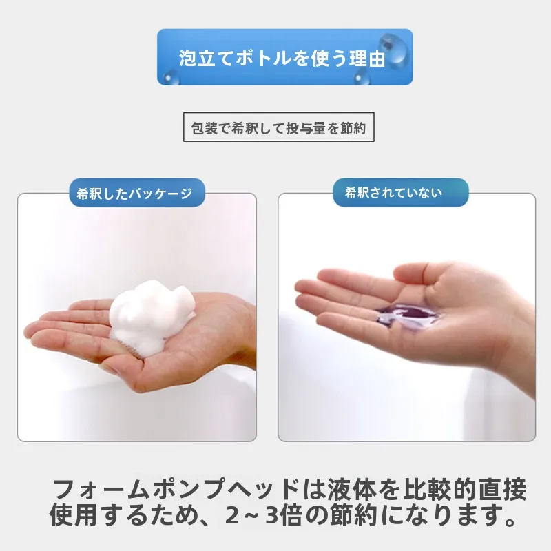 泡立て器付き洗顔フォームボトル：オーガニックボディソープの使いやすさと実用性を検証