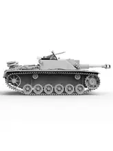 早期型三号突撃砲【全内構造・組立キット】