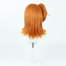 コスプレ用 高坂穂乃果のオレンジ色ウィッグ【自由人偶像計画・キャラクターウィッグ】