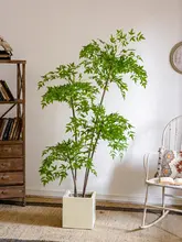 ナンテンバク サブステイナブルグリーン 大型室内装飾偽の木 植物装飾品