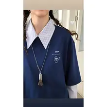 極上の柔らかさのオーバーサイズTシャツ【手描き風プリント・半袖・女性用】