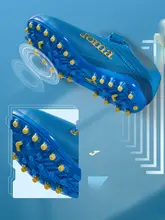 サッカーシューズ スパイク 子供 小学生 トレーニングシューズ 男の子 マジックテープ 耐久性 TPU 女の子 スポーツシューズ