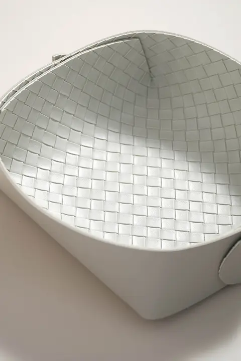 収納ボックス 化粧品 リップ 整理ボックス 鍵 玄関 リビング 編み