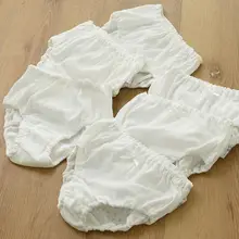 子供用白色インナー【コットン製・通気性のあるパンツ・極上の柔らかさ】（セットアップ対応）