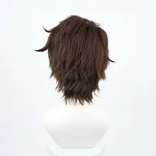 BLEACH キャラクターコスプレウィッグ【毛先乱れスタイル・茶色】