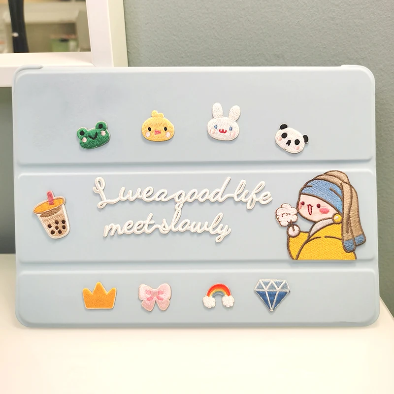 botトーク ケース 手作りで心を癒す方法は？コットンガールシリーズの刺繍麻布袋がおすすめ
