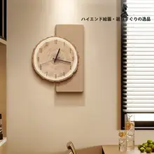 立体時計 コーナー リビング 創造的 な砂岩 わびさび風 壁掛け