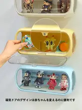 フィギュアケース 壁掛け アクリル 透明 ブラインドボックス 収納 ディスプレイ コンパクト キャラクターグッズ