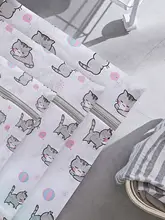 猫柄デザインの洗濯ネット【防変形・ブラジャーや下着用】