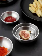 小皿 ソース皿 調味料入れ ステンレス 家庭用 醤油 酢 つけだれ 「onlycook」