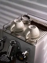 陶器製 コーヒーカップ【厚手・アメリカンカプチーノ用・ソーサー付き】（セットアップ対応）