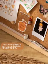 DIYフォトフレーム付きコルクボード【結婚式・イベント装飾用・ウッドスタイル】