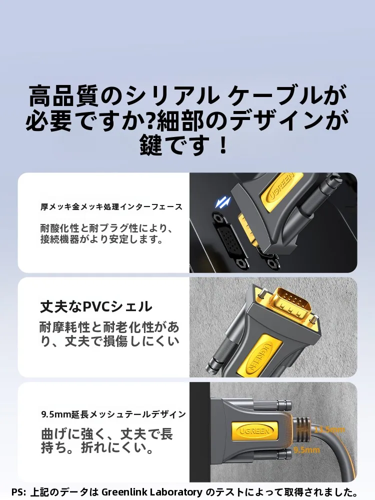USBからRS232シリアルケーブル：工業グレードの安定伝送性能と実際の使用シーン