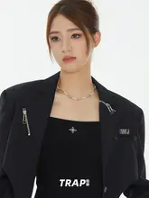 カラフルなリボンデザインのミニパールネックレス【女性用・クールな雰囲気・デコレーション】