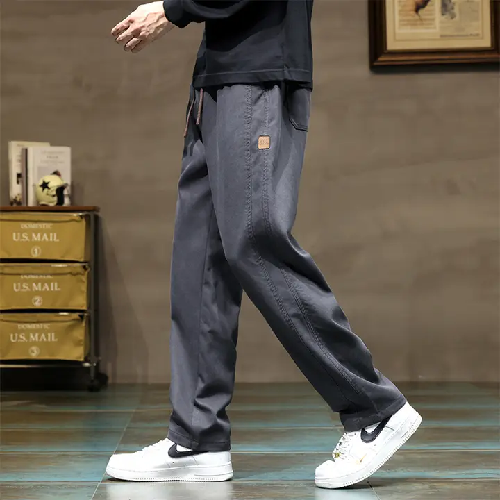 男性用 カジュアルパンツ【春秋用・ワークスタイル・フィット・薄手】