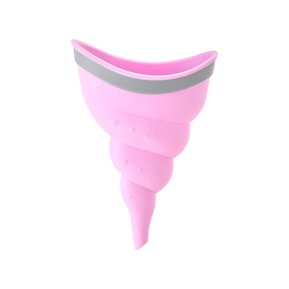 女性用立ち小便器【シリコン製・アウトドア・妊婦・高齢者用】