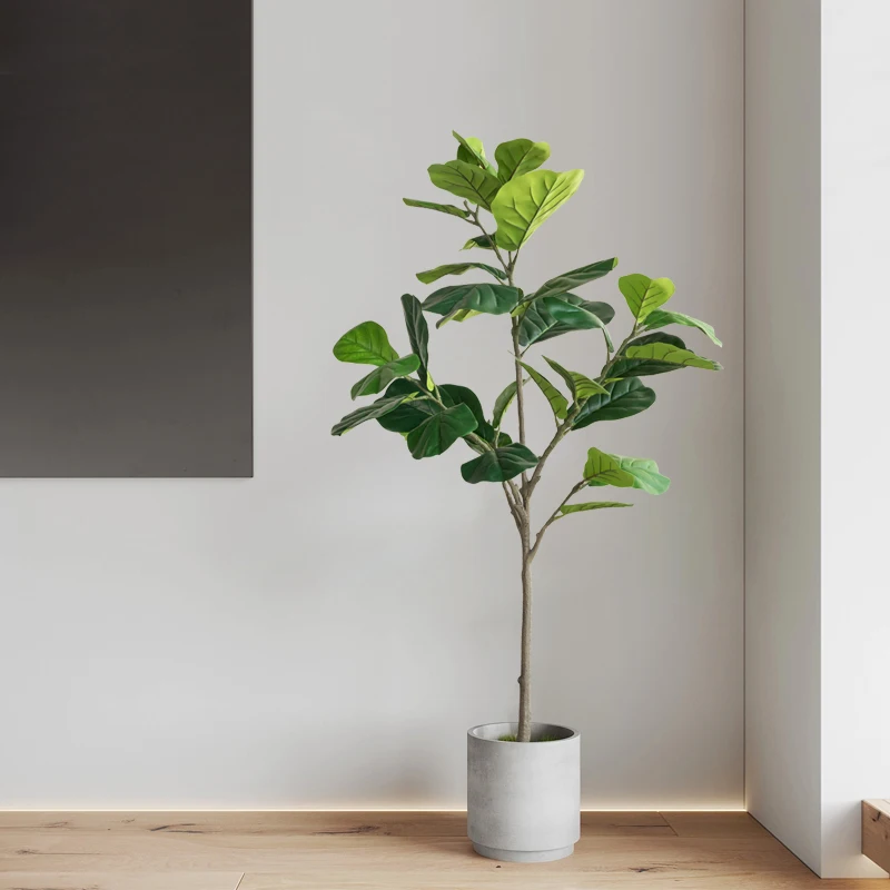 北欧風フェイクフィ植物：リビングやウッドデッキに適したインテリア用鉢植えの選び方