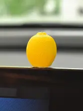 可愛らしいミニレモンの車内装飾用ディスプレイ置物